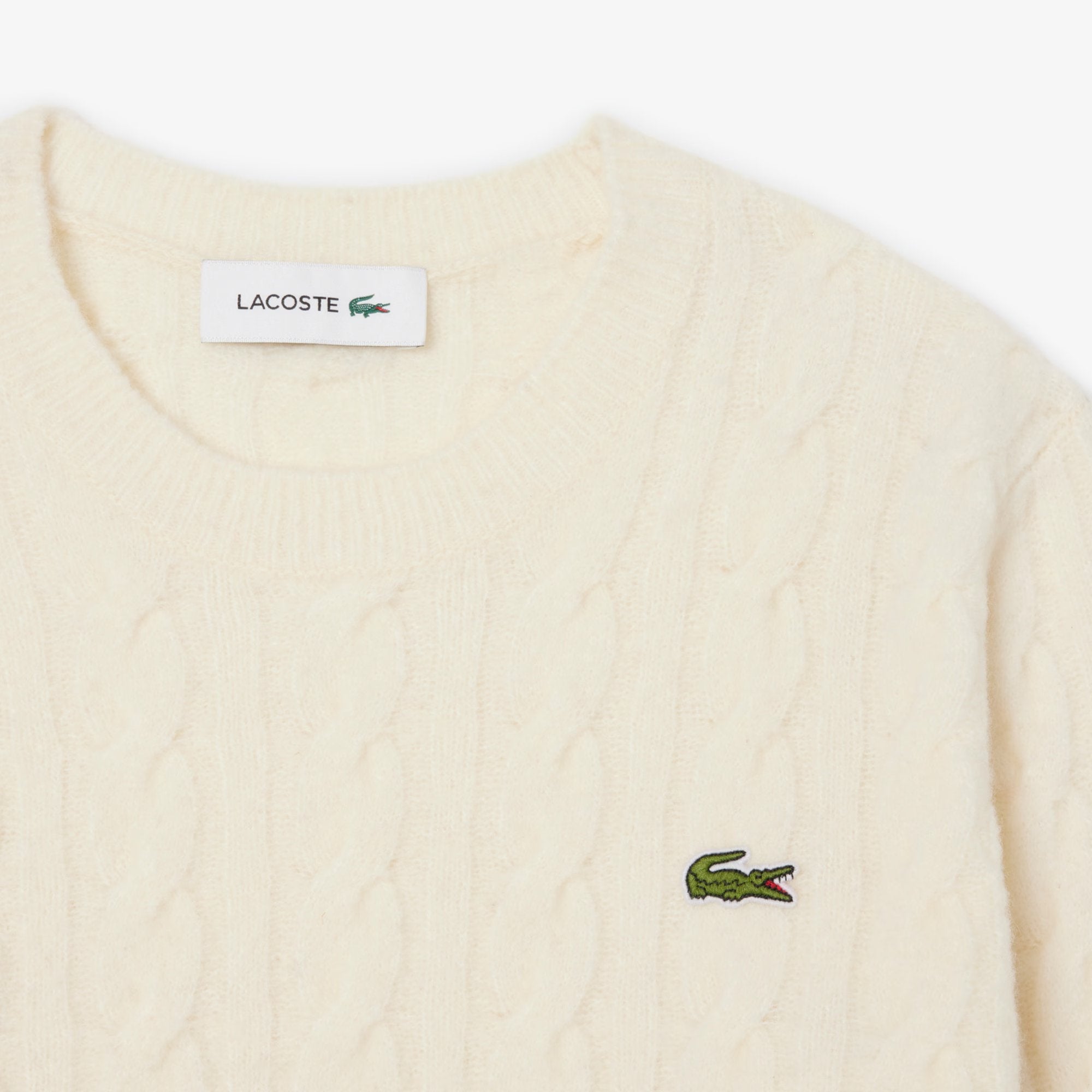 MAGLIONE A TRECCE IN LANA