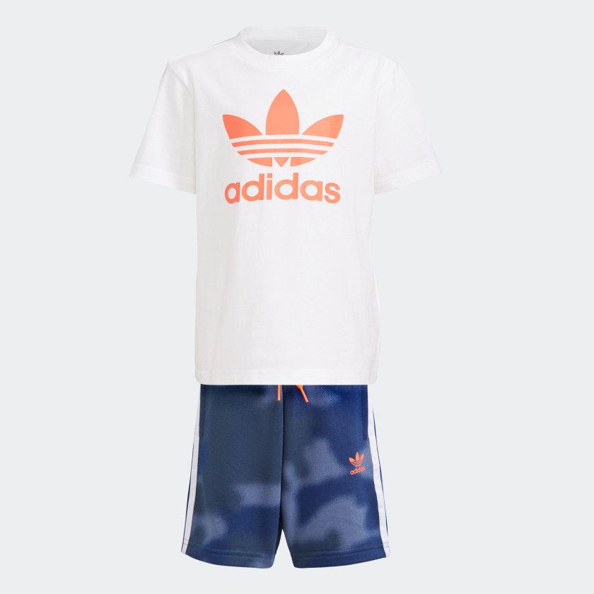 COMPLETO BIMBO CAMO PRINT SHORTS AND TEE