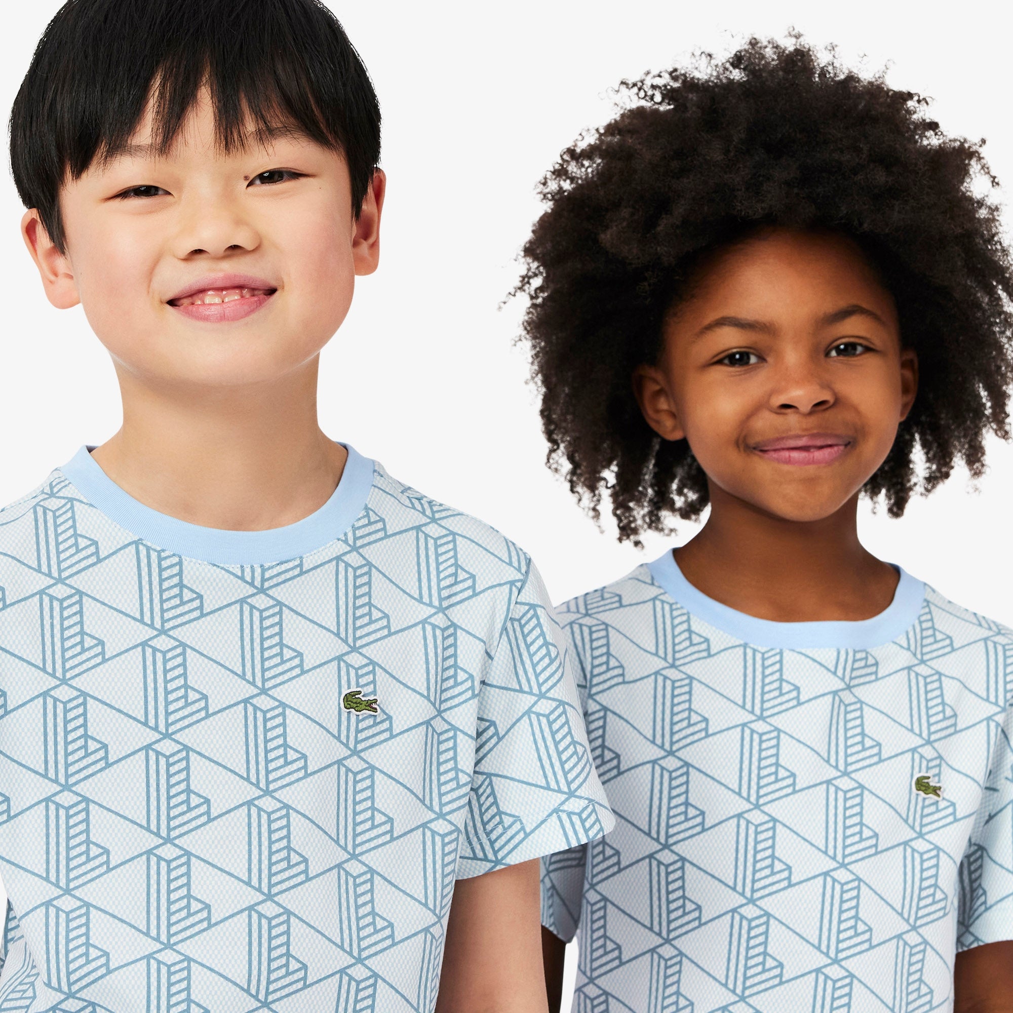 T-SHIRT MONOGRAM LACOSTE JR