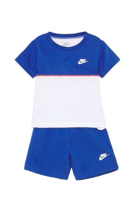 COLOR BLOCKED T-SHIRT AND SHORT COMPLETINO INFANT
