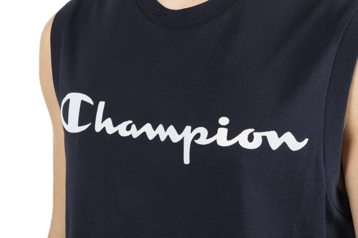 Sleeveless Crewneck T-Shirt smanicata
