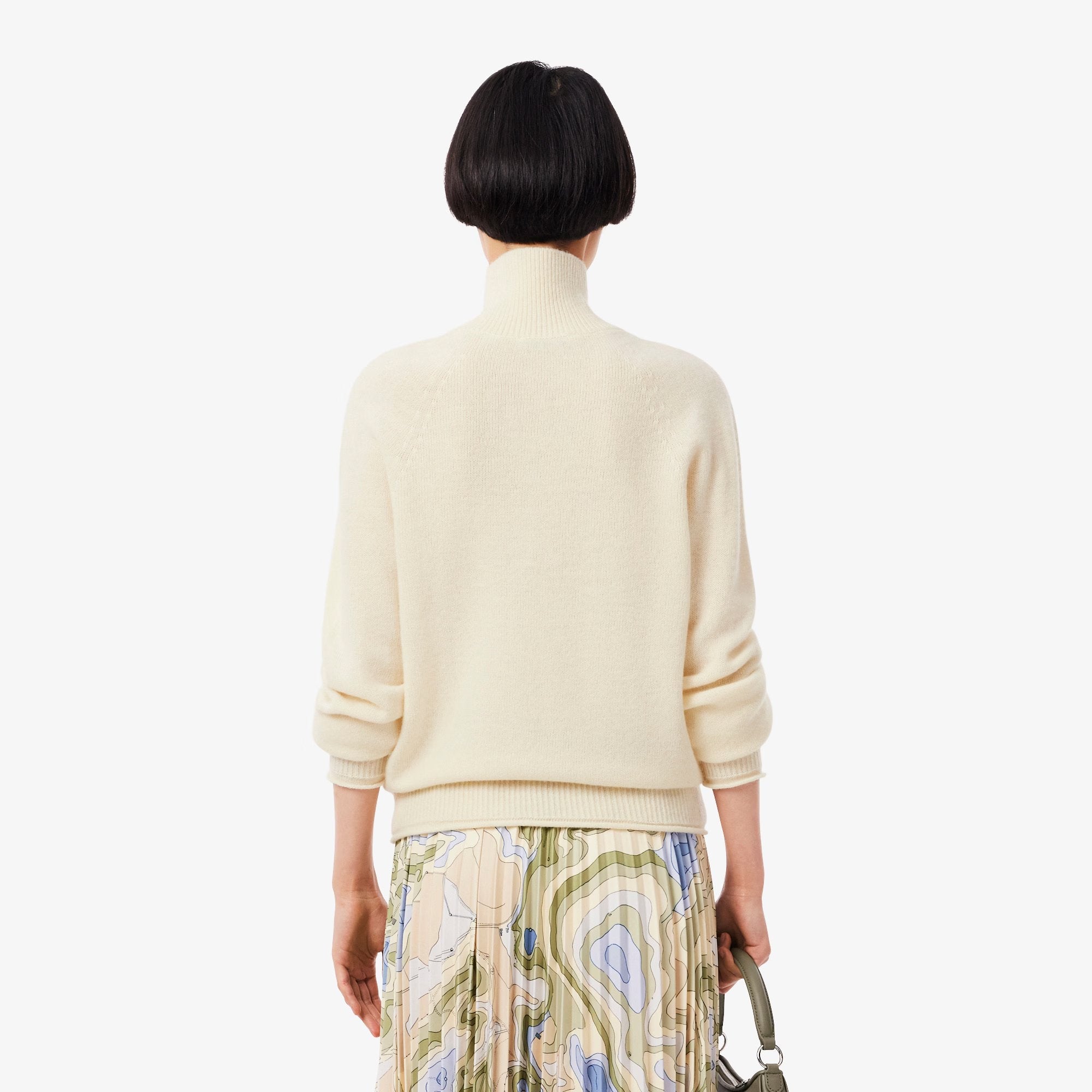 MAGLIONE A COLLO ALTO IN LANA