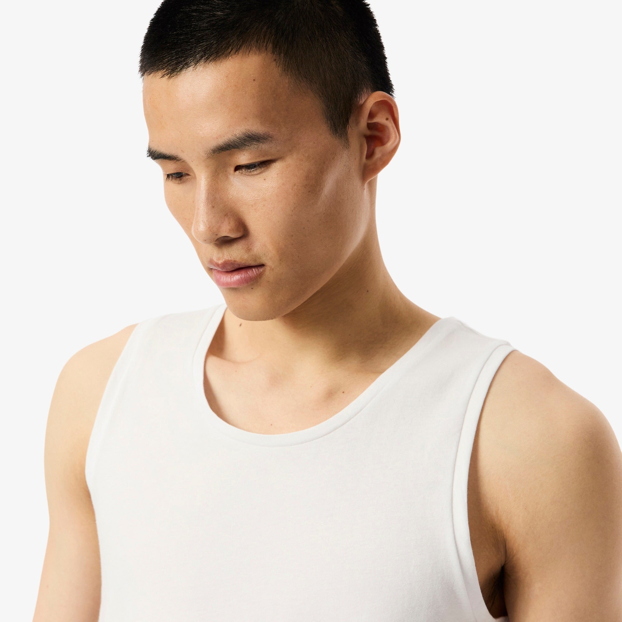 CANOTTA IN COTONE LACOSTE