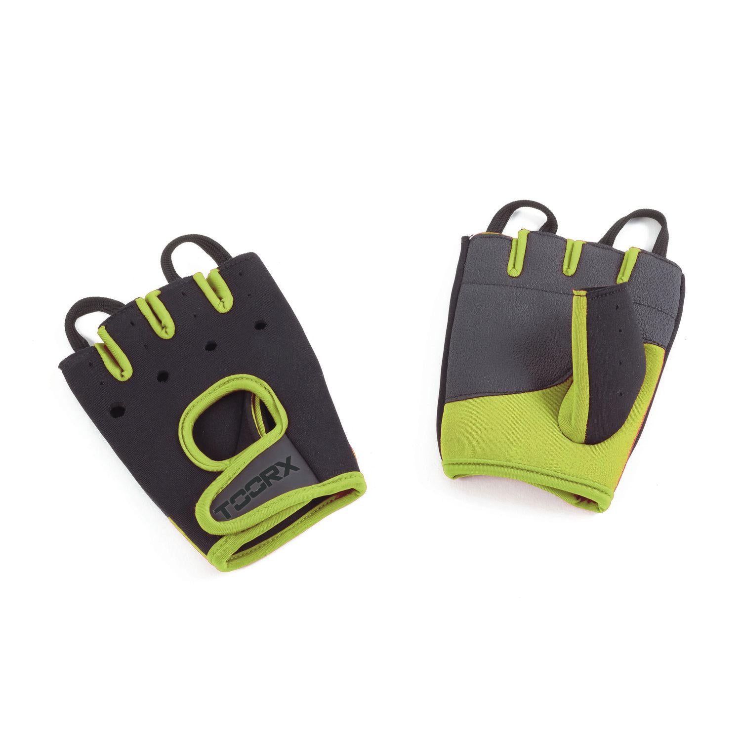 Guanti in neoprene, lycra e pelle scamosciata