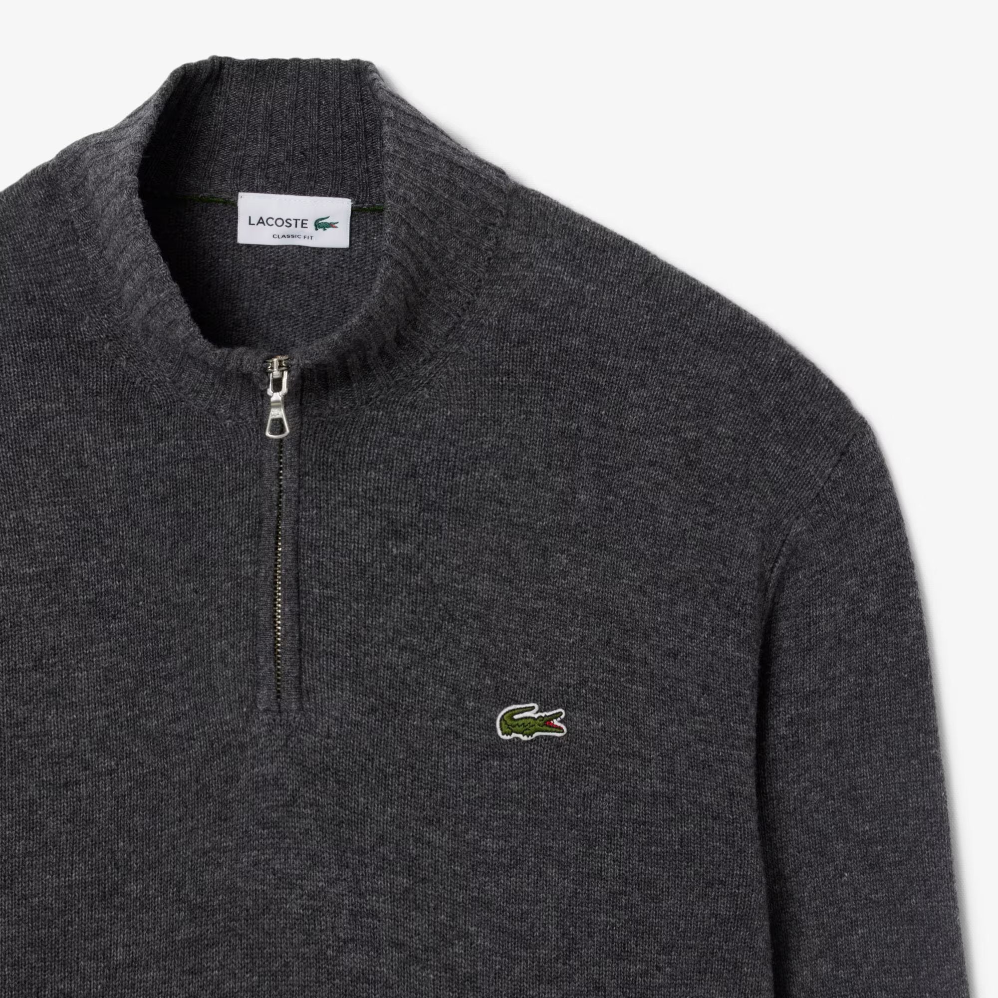 FELPA CON ZIP LACOSTE