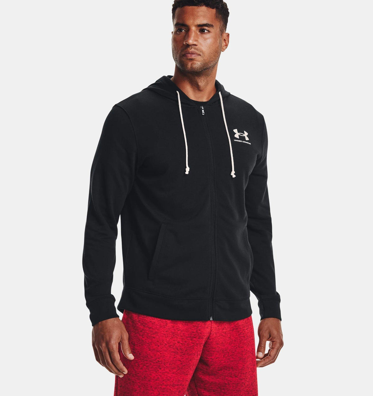 FELPA UOMO ZIP LUNGA