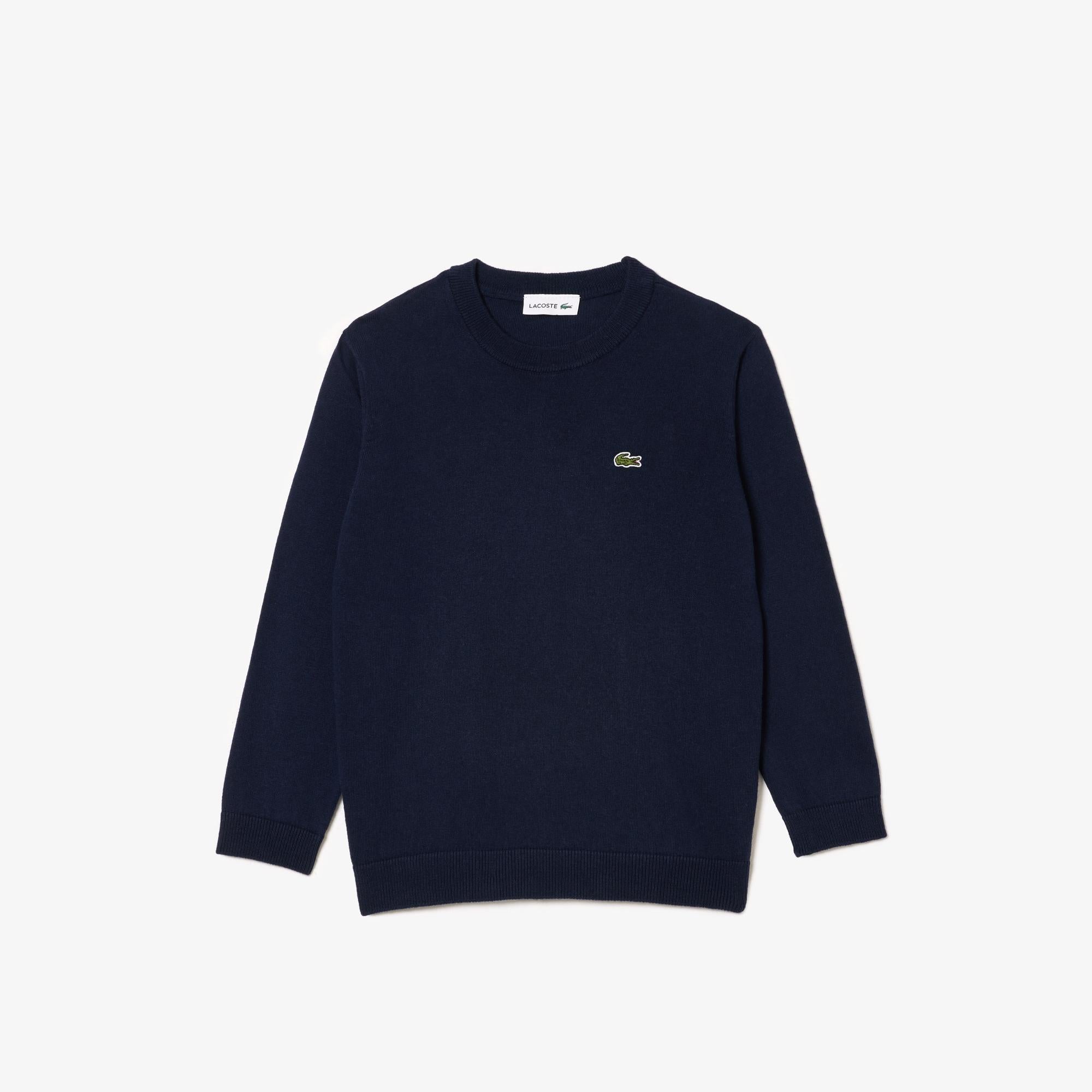 MAGLIONE MISTO COTONE/LANA MERINOS