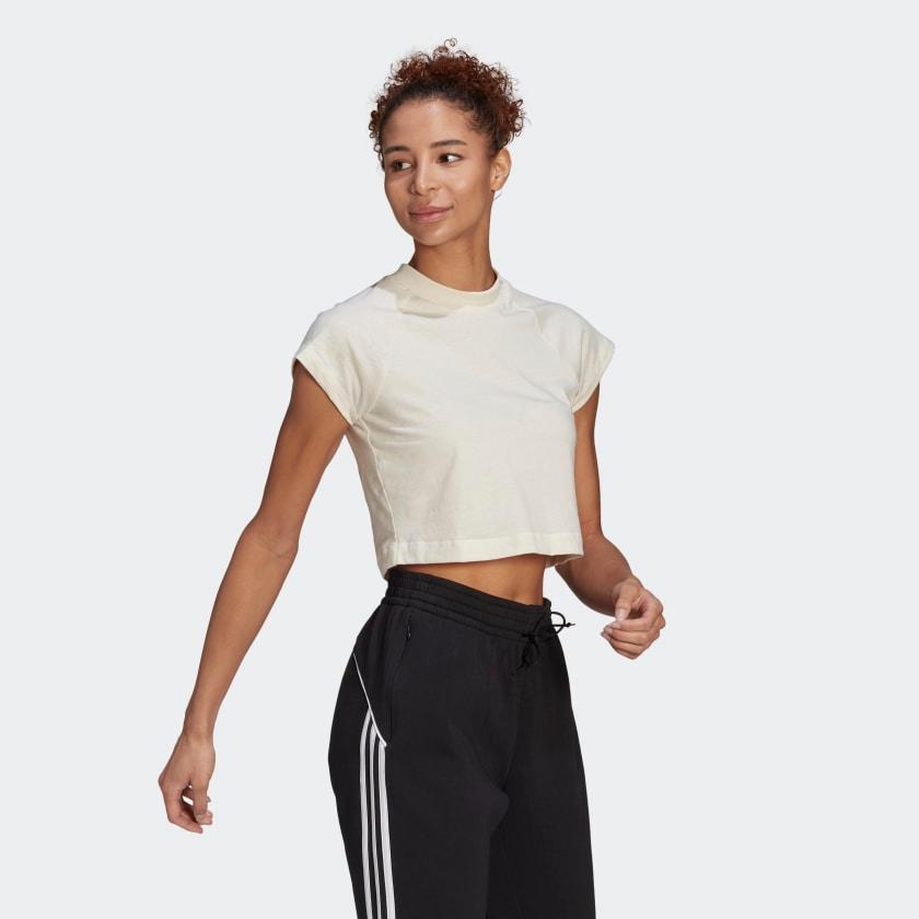 W RECCO CROPTEE T-SHIRT DONNA