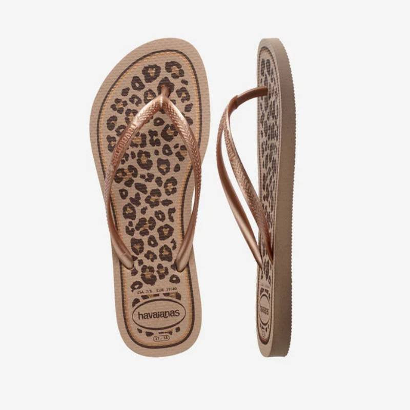 HAVAIANAS BRASIL SLIM ANIMAL ROSE