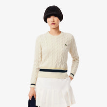 Load image into Gallery viewer, MAGLIONE A TRECCE IN LANA