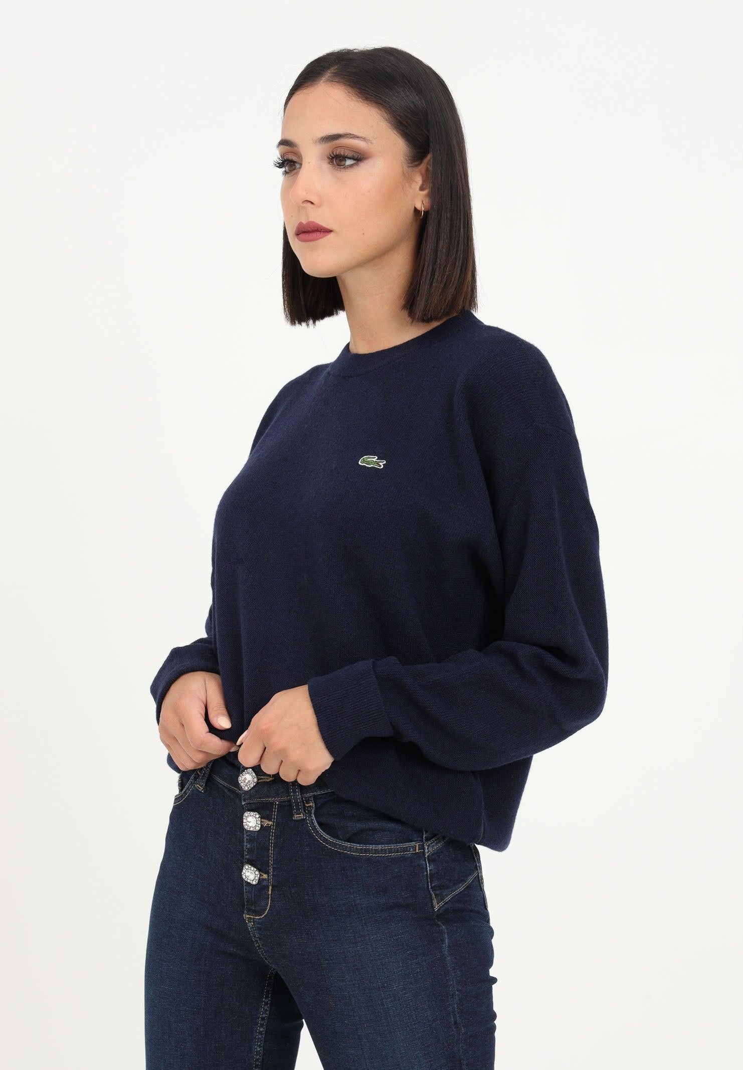 Pullover Lacoste da Donna in Lana
