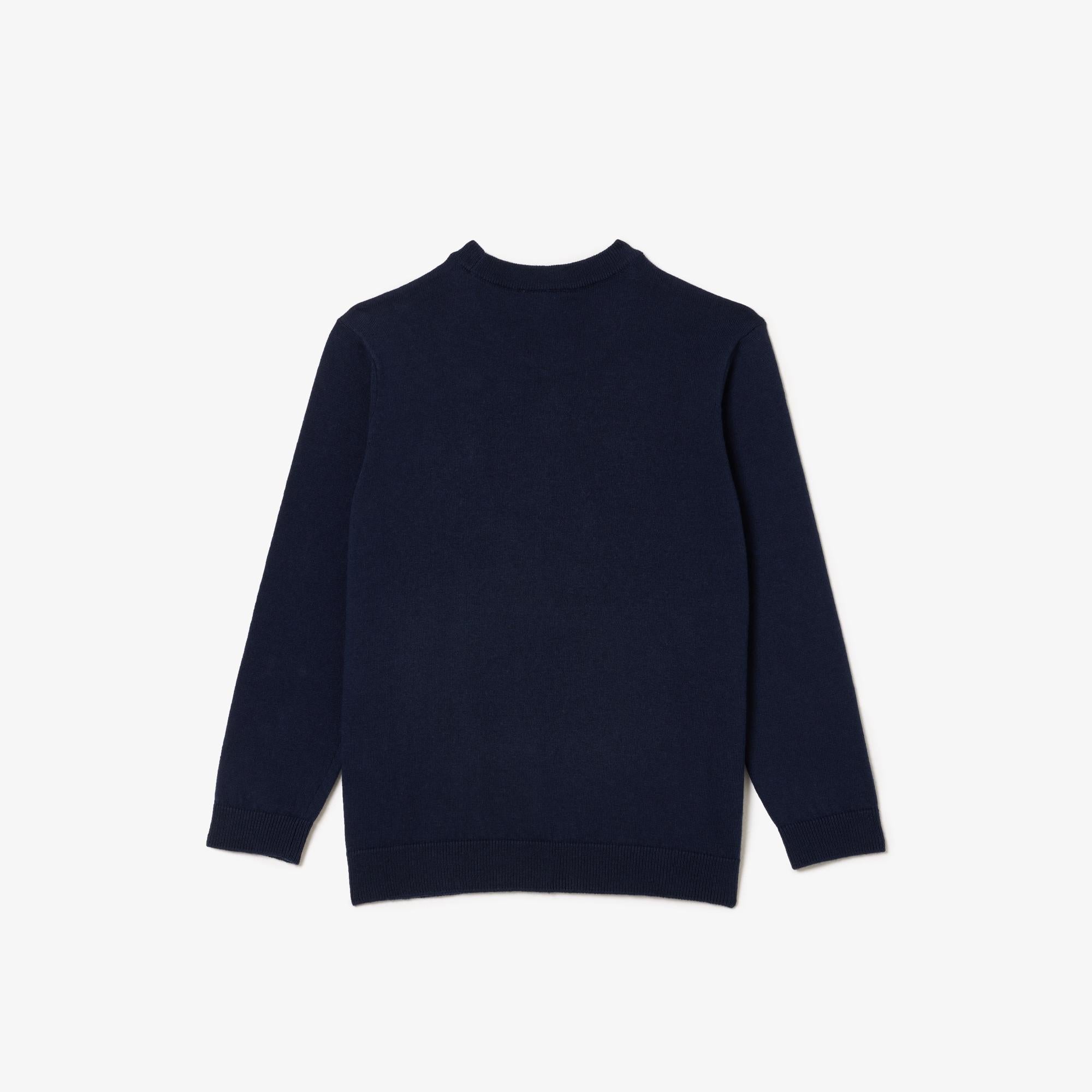 MAGLIONE MISTO COTONE/LANA MERINOS