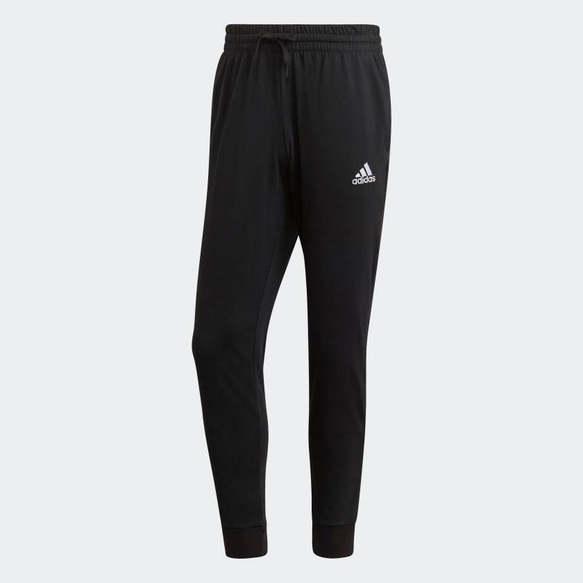 ESSENTIALS SINGLE JERSEY TAPERED CUFF PANTALONE UOMO