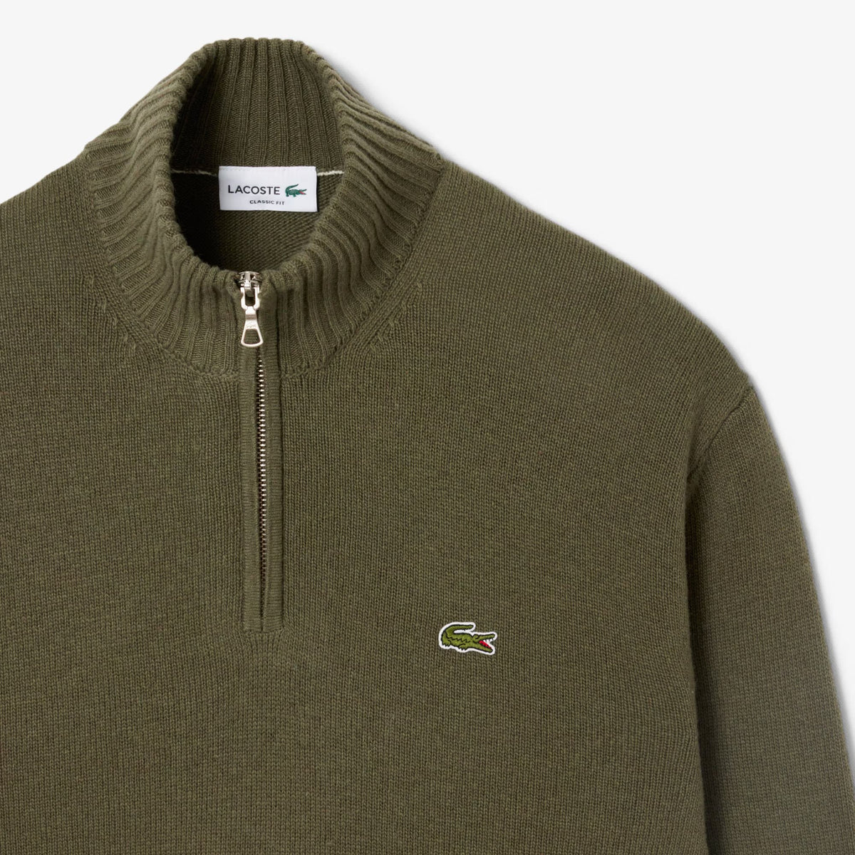 FELPA CON ZIP LACOSTE