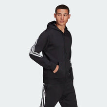 Load image into Gallery viewer, FELPA UOMO CON CAPPUCCIO E ZIP INTERA