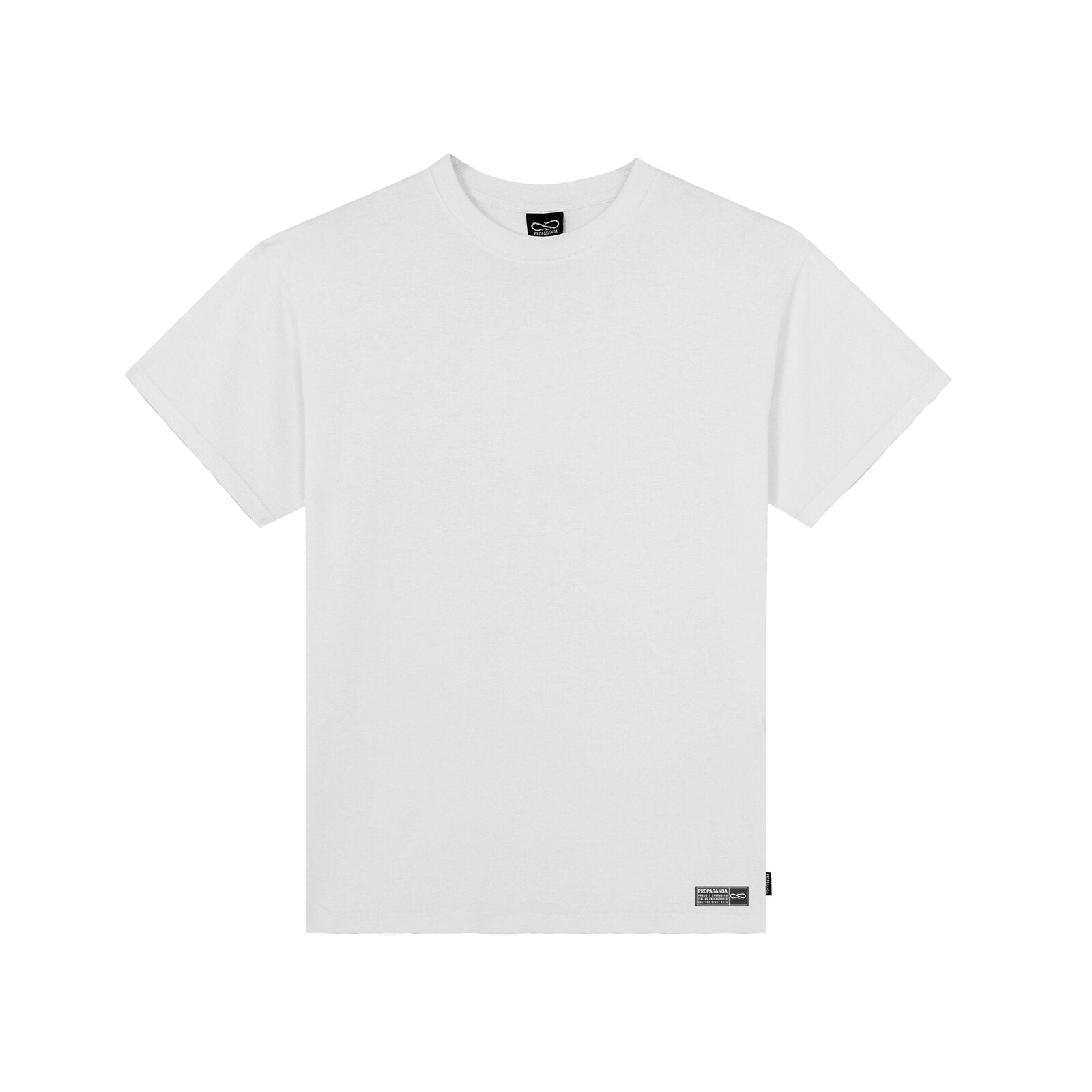T-SHIRT UOMO LABEL BICOLOR