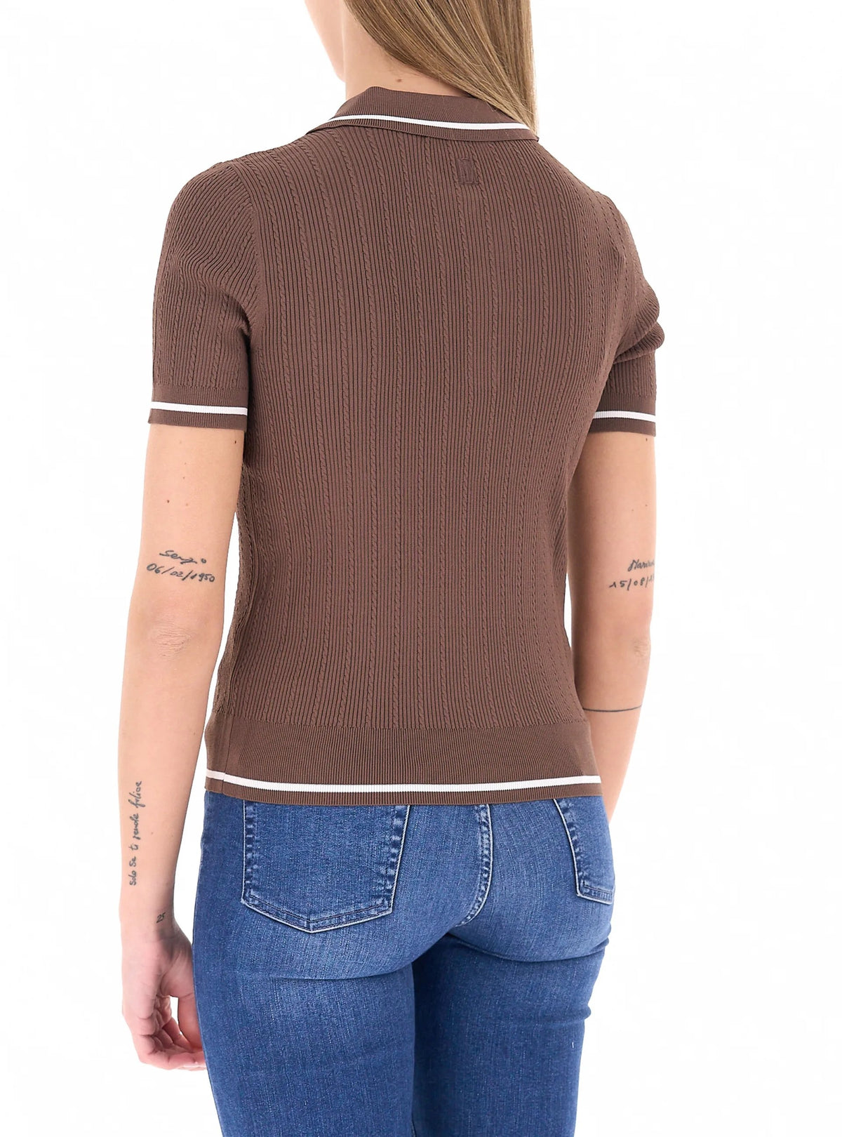 POLO DONNA TESSUTO TECNICO AX