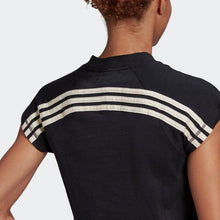 Charger l'image dans la galerie, W RECCO CROPTEE T-SHIRT MEZZA MANICA