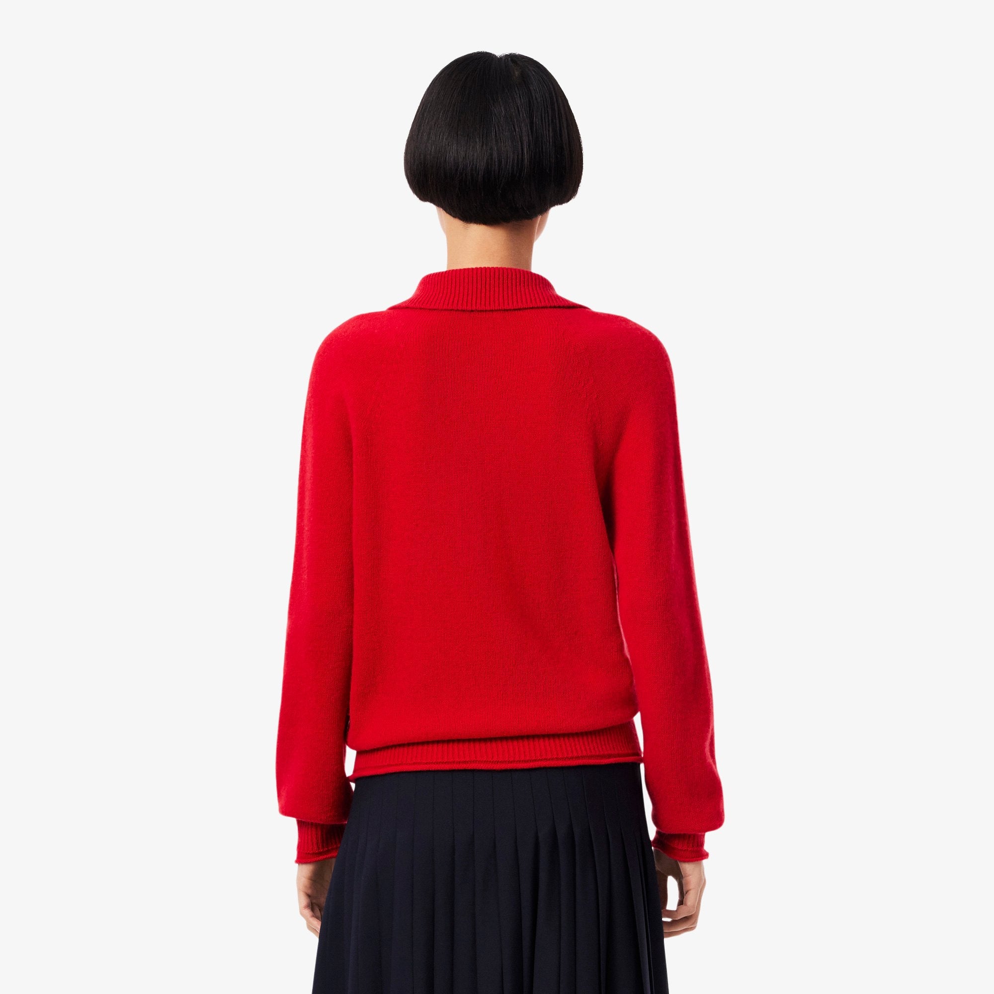 MAGLIONE A COLLO ALTO IN LANA