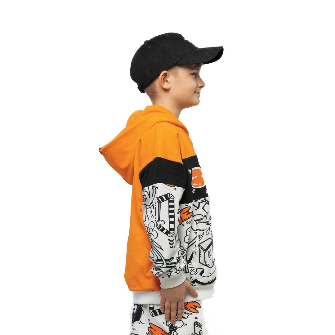 FELPA ZIP LUNGA INFANT