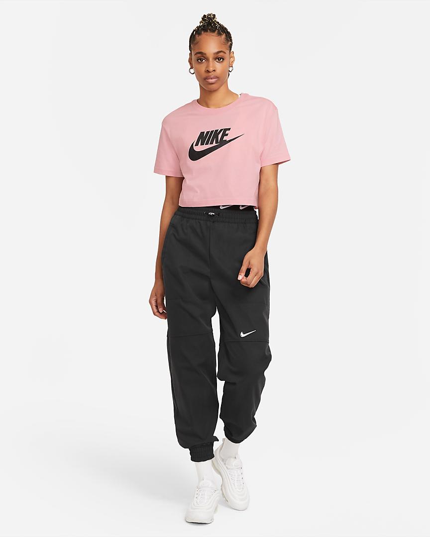 W NSW TEE ESSNTL CRP ICN FTR T-SHIRT MEZZA MANICA