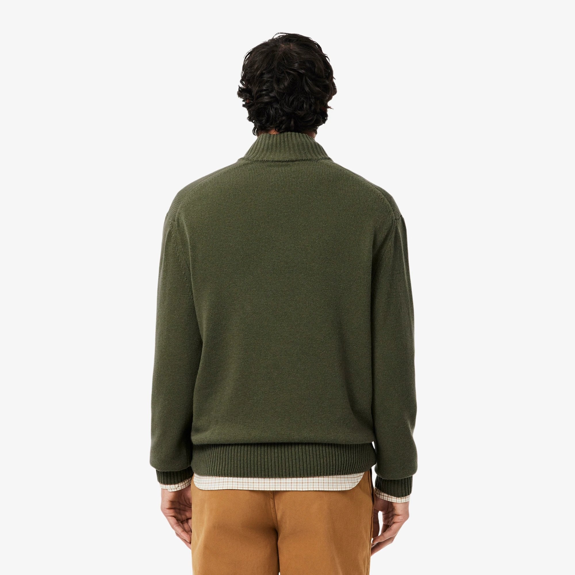 FELPA CON ZIP LACOSTE