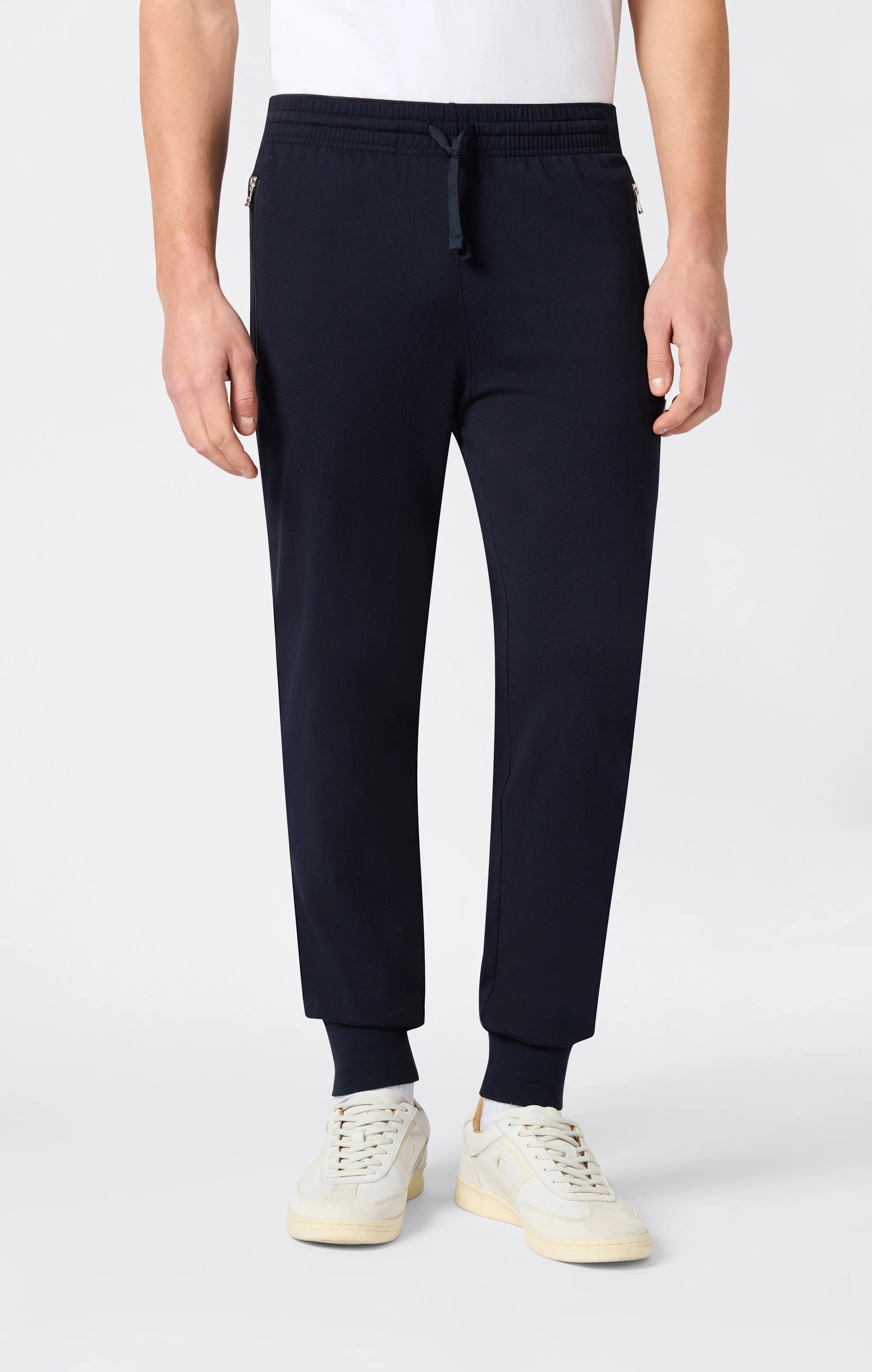 PANTALONE UOMO CON ZIP LATERALI