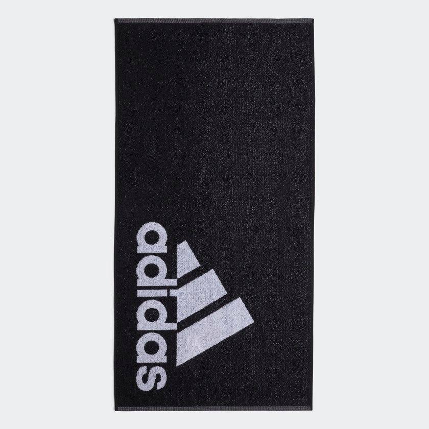 ADIDAS TOWEL S BLACK/WHITE