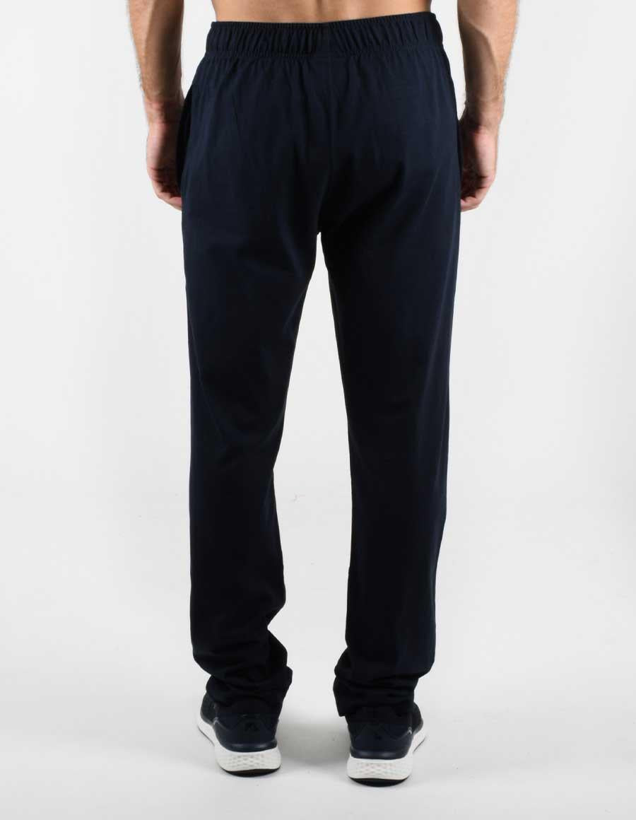 Straight Hem Pantalone lungo cotone