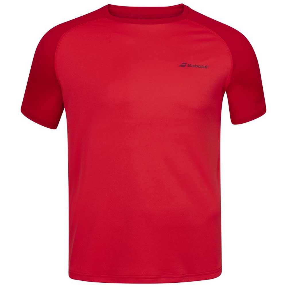 BABOLAT PLAY CREW T-SHIRT TENNIS TOMATO RED