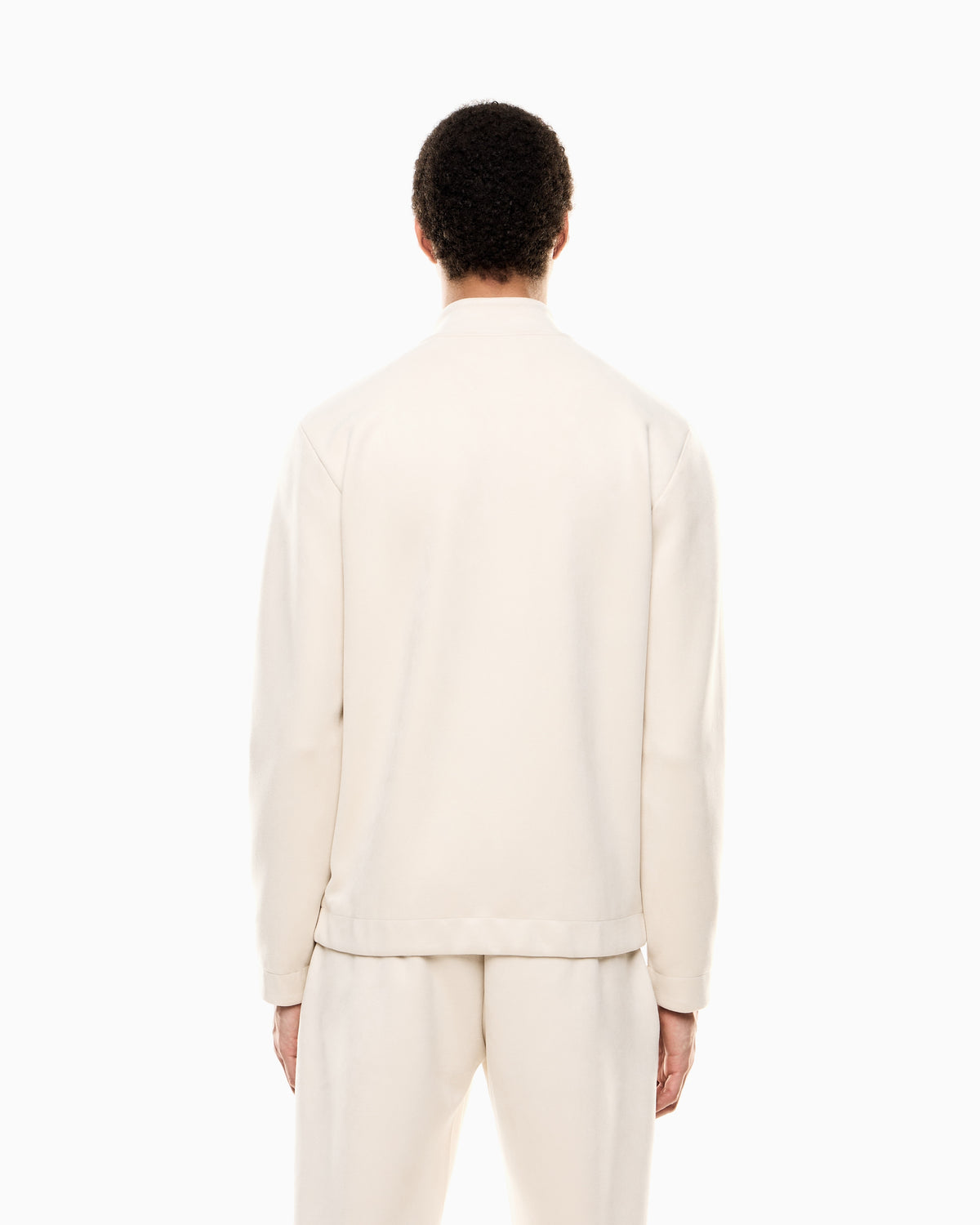 FELPA UOMO CON ZIP EA7