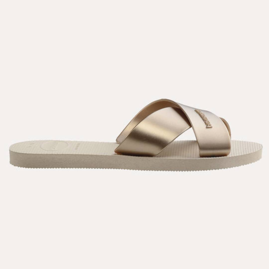 HAV. AQUA METALLIC BEIGE