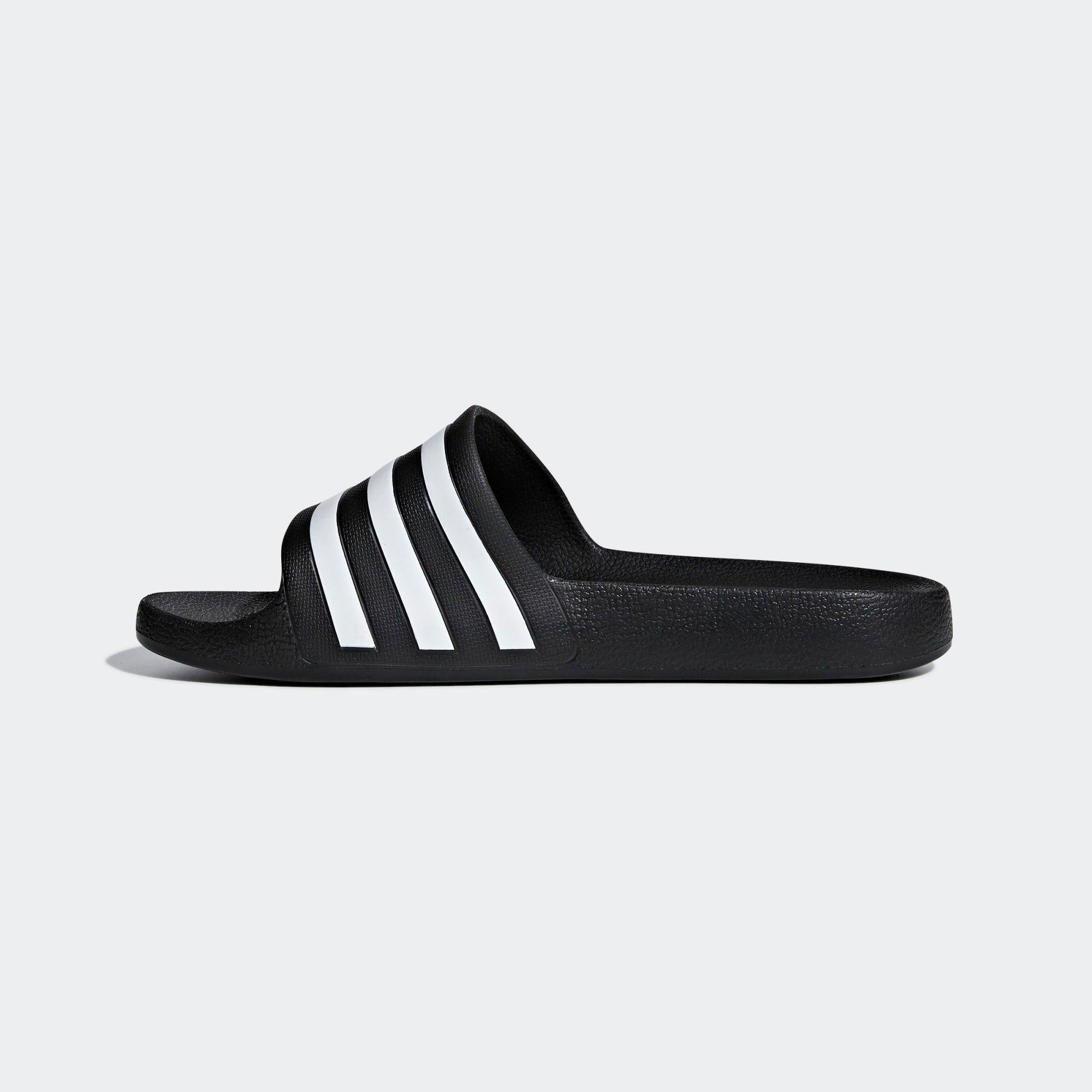 ADILETTE AQUA CBLACK/FTWWHT/CBLACK