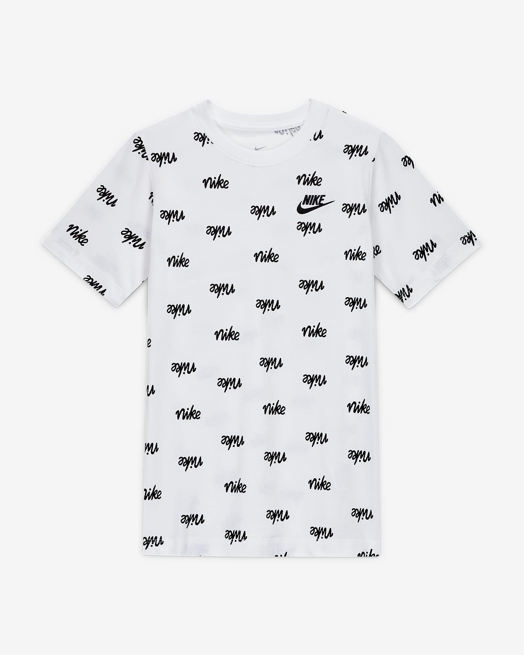 B NSW SCRIPT NIKE AOP LBR T-SHIRT M/M