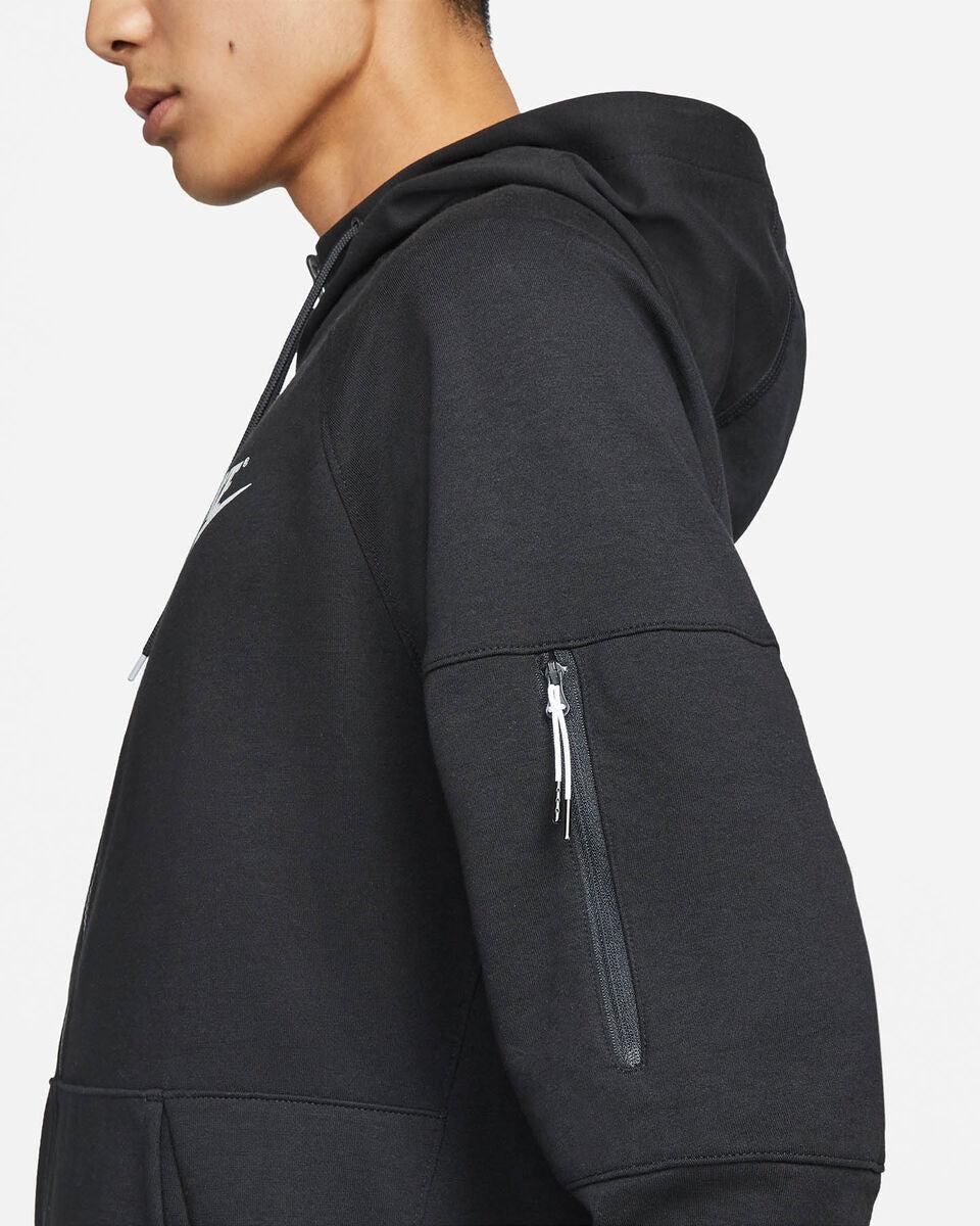 FELPA NIKE UOMO ZIP LUNGA 