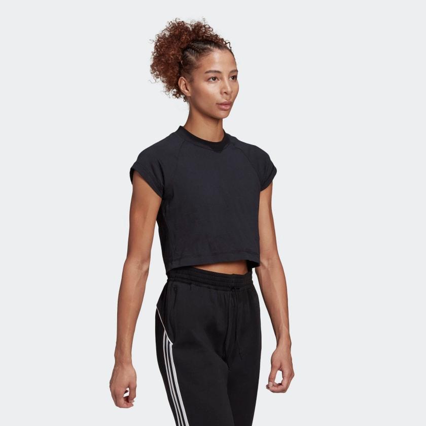 W RECCO CROPTEE T-SHIRT MEZZA MANICA