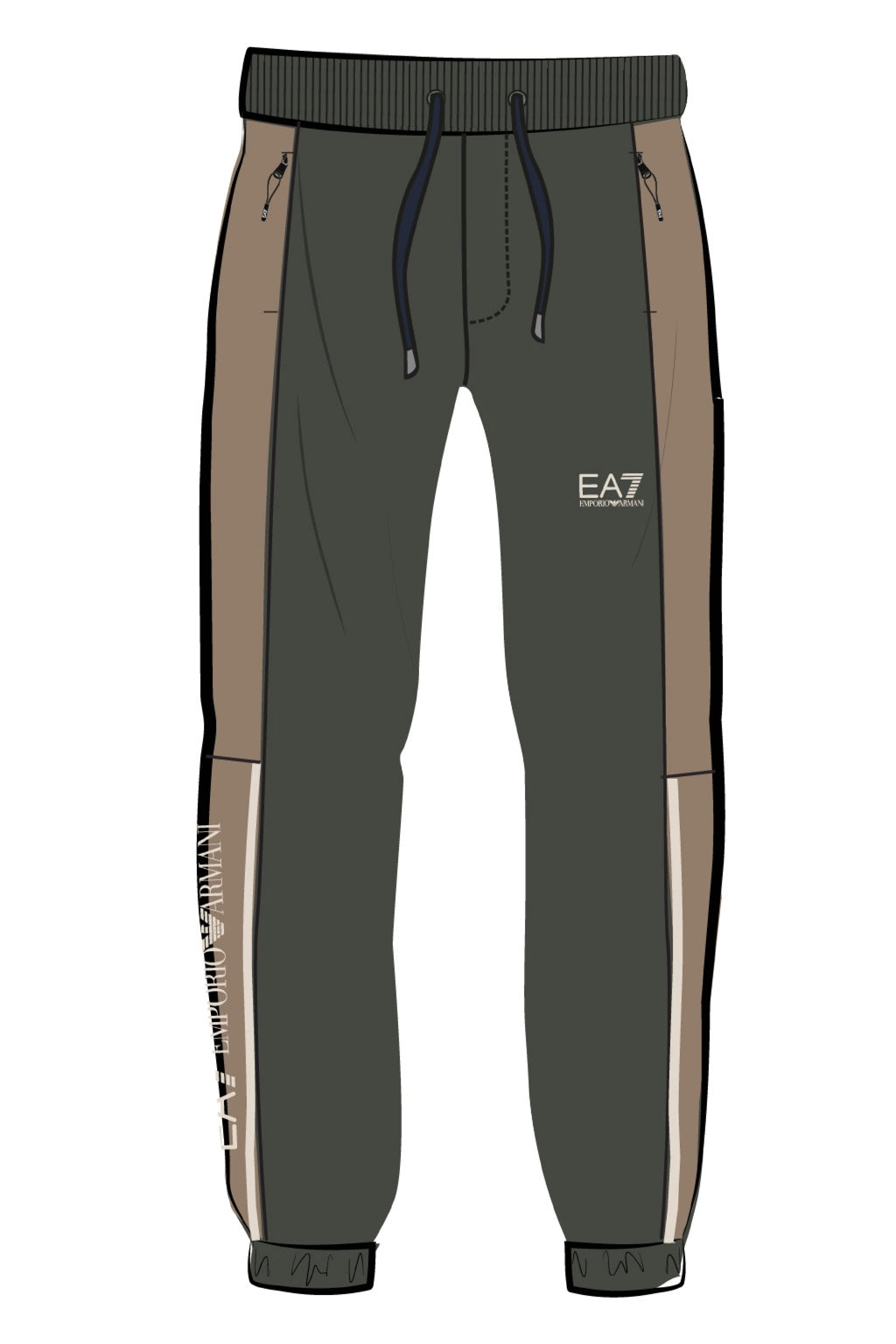 EA7 MEN'S TROUSERS