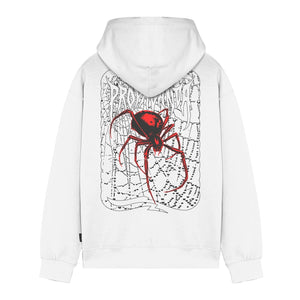 FELPA RIBS SPIDER BIANCO
