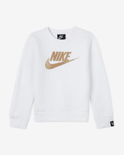 Load image into Gallery viewer, NKG NIKE GIRLS NSW FT CREW FELPA BIMBA

