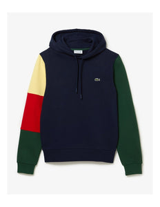 FELPA CON CAPPUCCIO LACOSTE