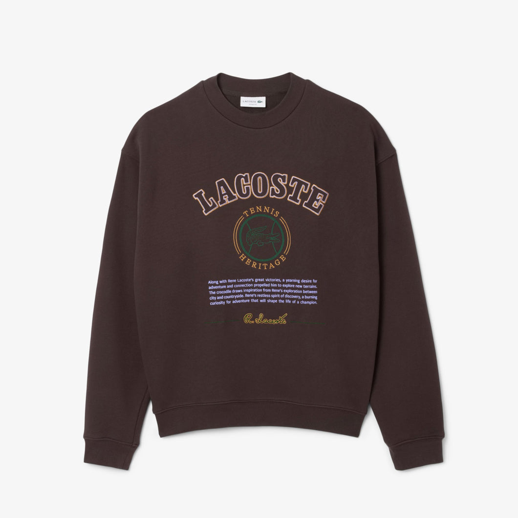 FELPA GIROCOLLO LACOSTE