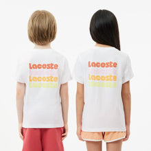 Carica l&#39;immagine nel visualizzatore di Gallery, T-SHIRT JUNIOR LACOSTE
