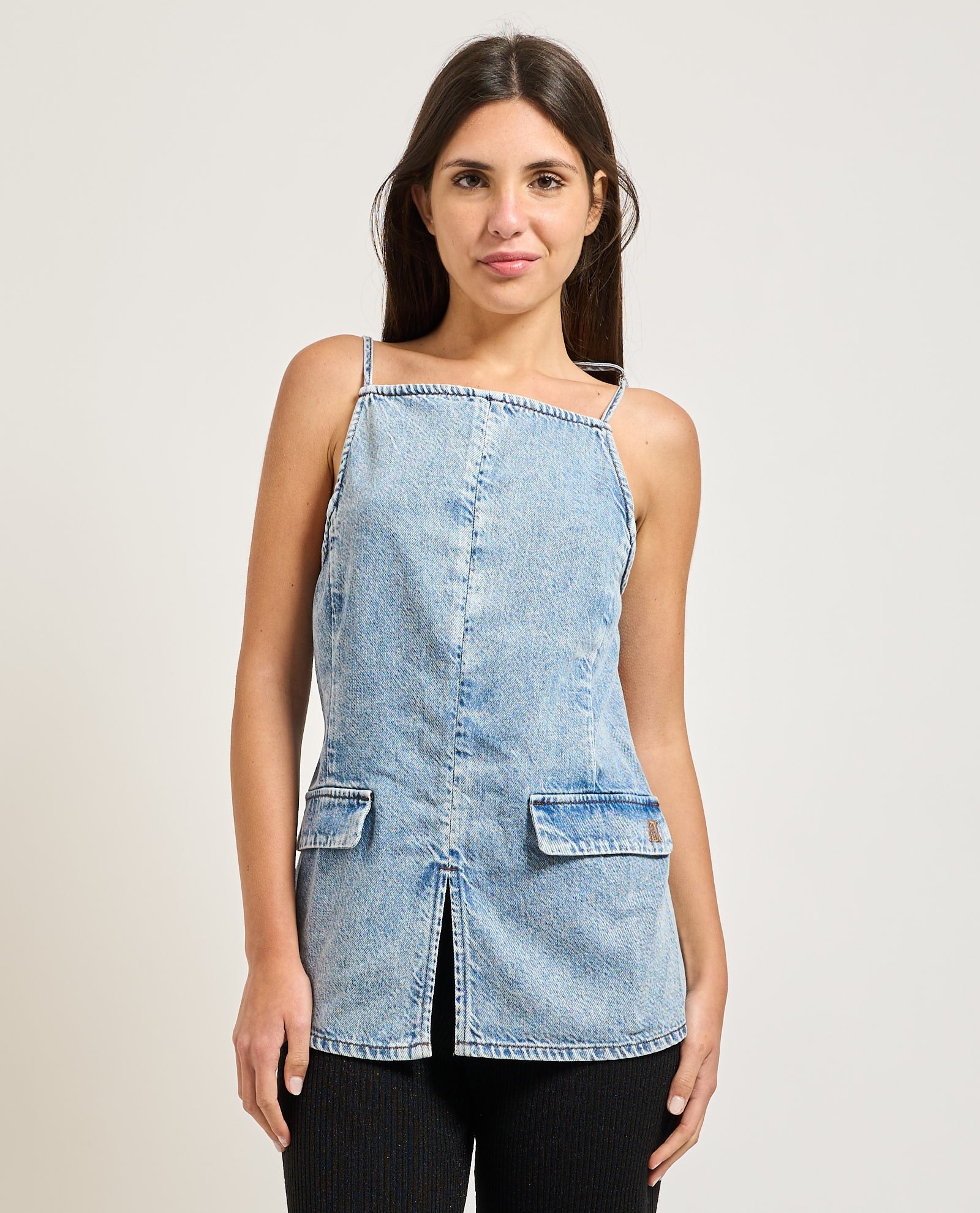 TOP DONNA DENIM AX