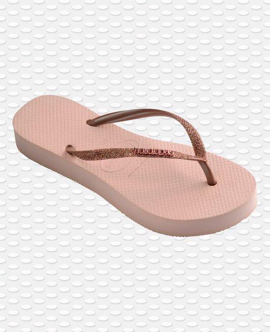 HAV. SLIM FLATFORM GLITTER BALLET ROSE