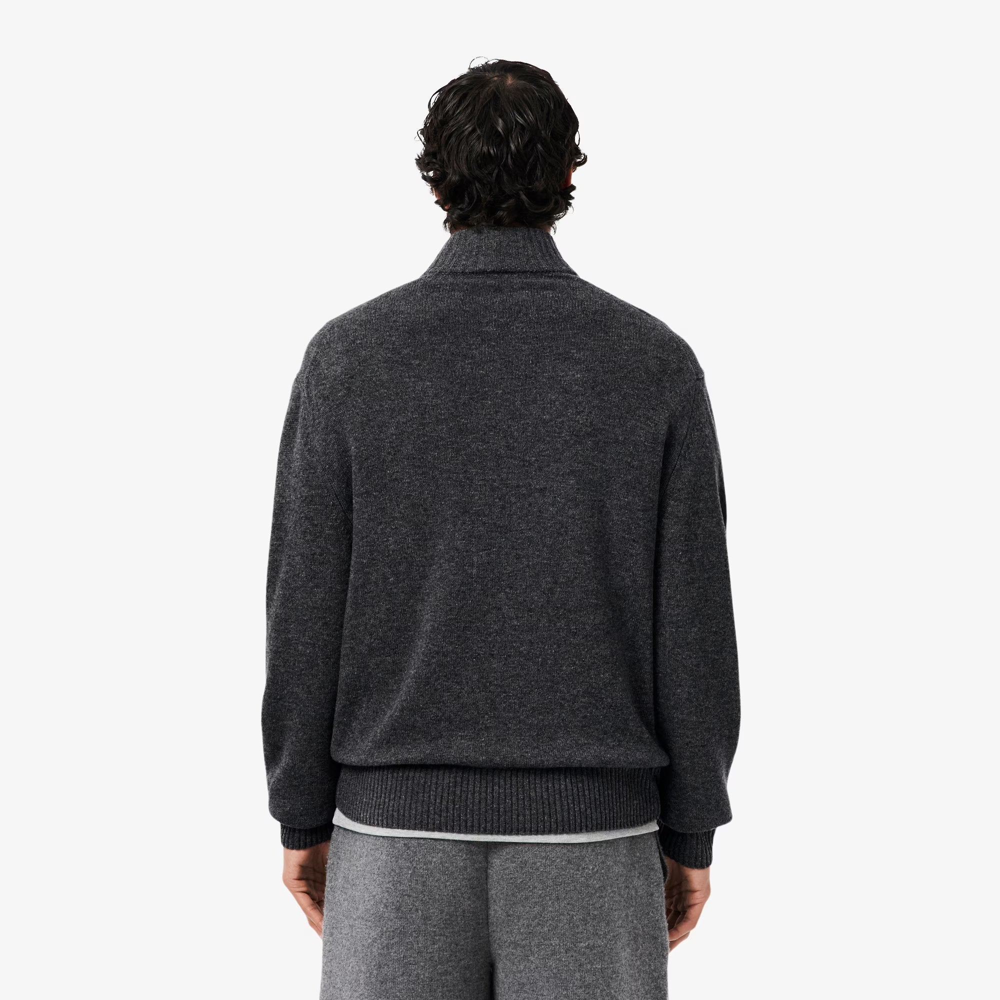 FELPA CON ZIP LACOSTE