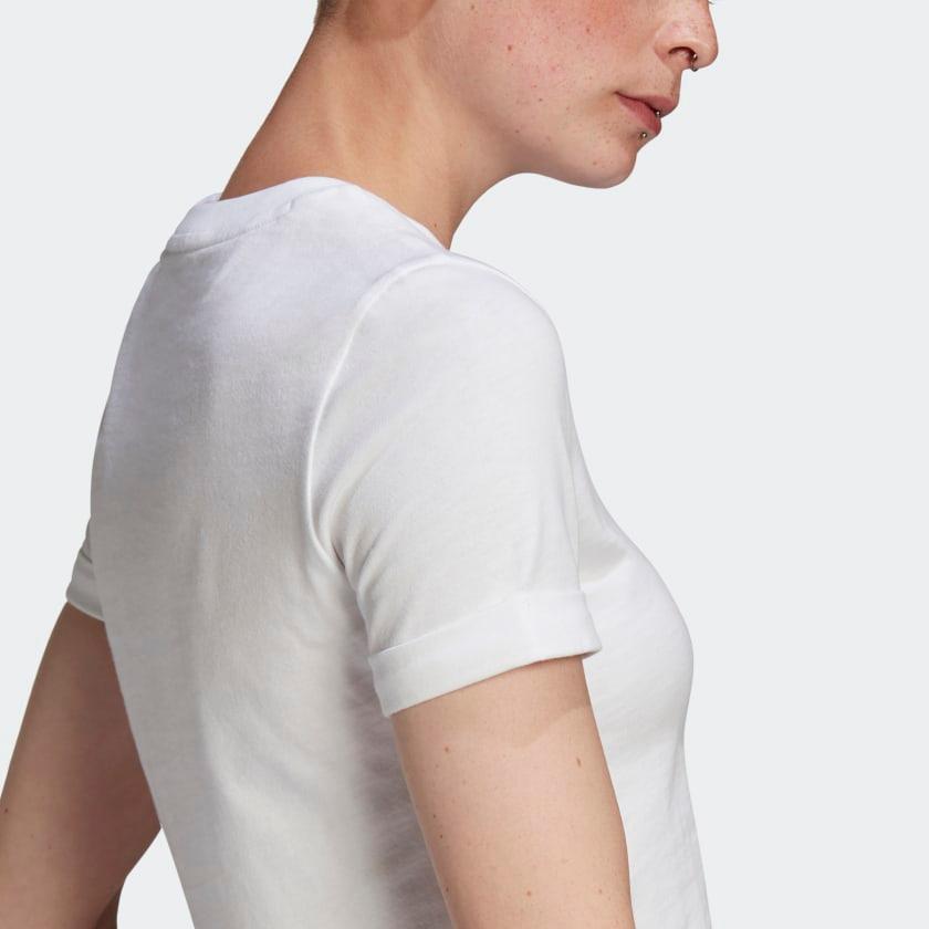 CROP TOP  T-SHIRT DONNA