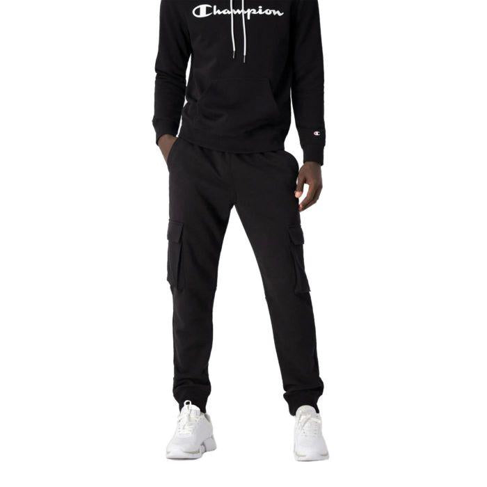 PANTALONE FELPATO UOMO CARGO