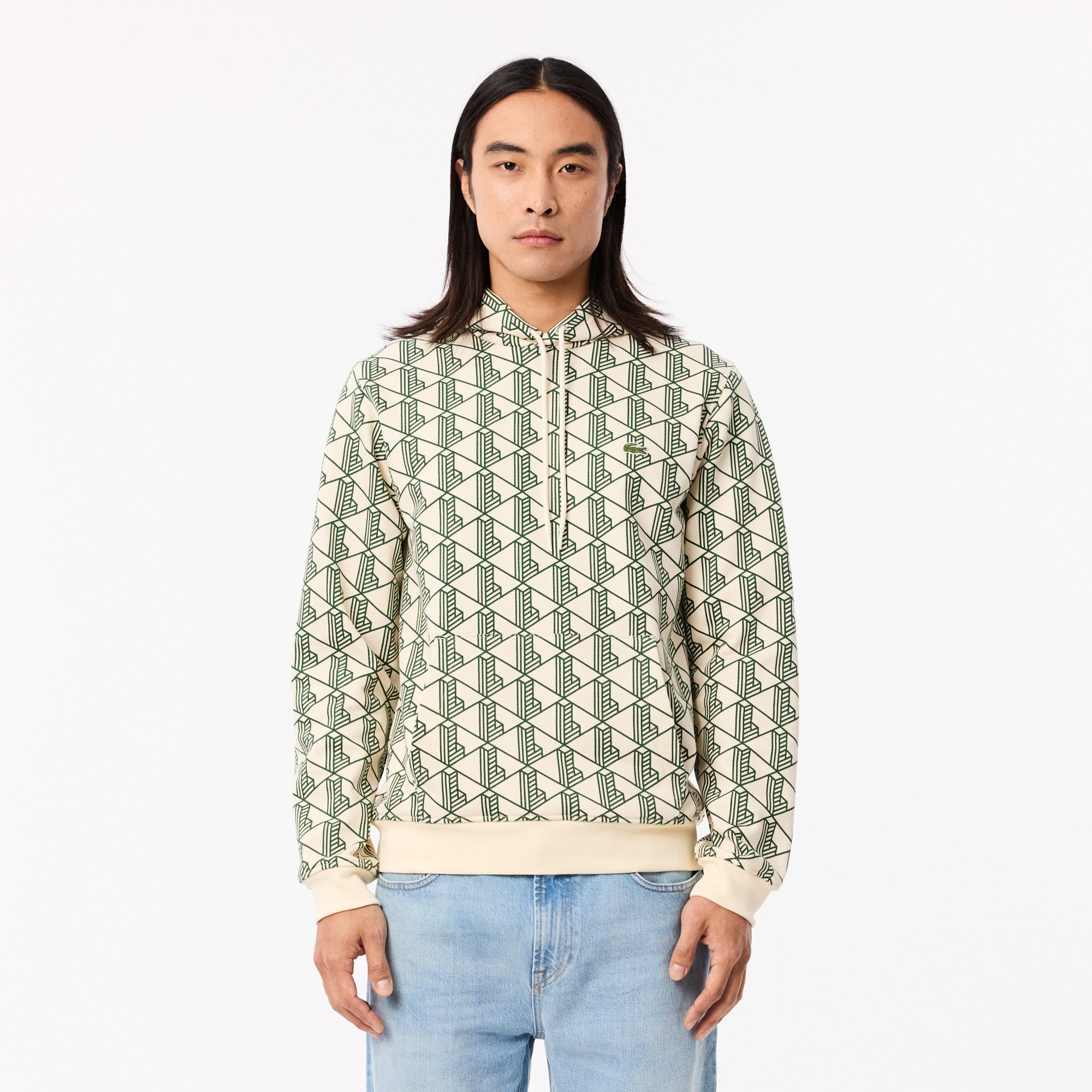 LACOSTE MONOGRAM SWEATSHIRT
