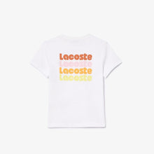 Carica l&#39;immagine nel visualizzatore di Gallery, T-SHIRT JUNIOR LACOSTE
