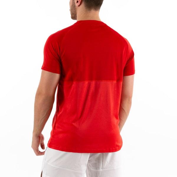 BABOLAT PLAY CREW T-SHIRT TENNIS TOMATO RED